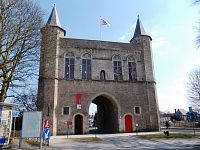 brána Gentpoort z vnútornej strany