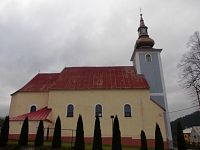 kostol už s novou vežou