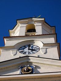 hlava Jana Krstiteľa na miske - erb mesta Teplice