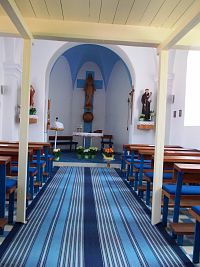interiér kaplnky
