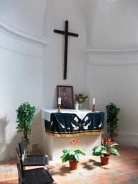 jednoduchý oltár