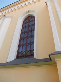 zdobené okno
