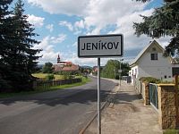 Jeníkov - pamiatky v centre obce