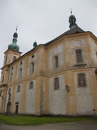 kostol Tvěstováni Panny Marie - súčasť areálu zámku