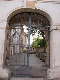 brána do Knížecí záhrady