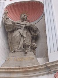 socha sv. Dominika - ST. DOMINIKUS