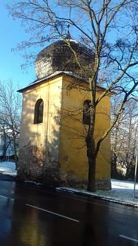 Novosedlice - Zvonica pri kostole sv. Valentína