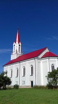 evanjelický kostol v Stříteží nad Bečvou