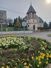 kaple - zvonica na návsí Ostrava - Martinov - Kaple - zvonice