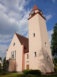 kostol v Kunčičkách