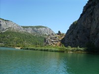 Plavba po rieke Cetina