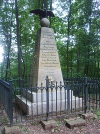 cintorín padlých v bitke r. 1866