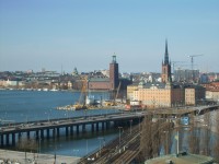 výhľad na Štokholm