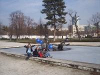 vo francúzskom parku za palácom - dvojitá radosť zo života