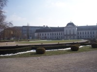 palác z parku 