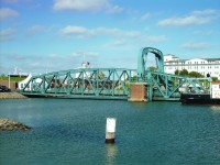 Nemecko - Wilhelmshaven - historický most Nassau Brücke