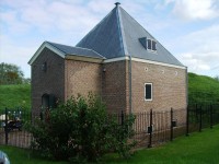 Holandsko - Hellevoetsluis  Kruithuis Op Bastion V.  1772 - bývala prachareň