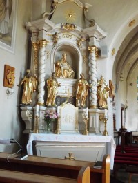 oltár Sedembolestnej Panny Márie