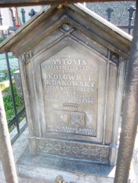 náhrobok grofky Palfiovej