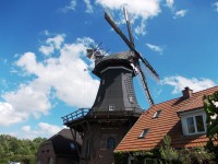 Nemecko - Neustadtgödenas - dva veterné mlyny