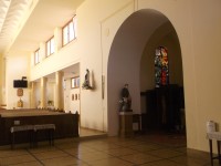 bočná stena kostola