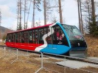 Vysoké Tatry - pozemná lanovka na Hrebienok