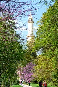 krásny príchod ku minaretu