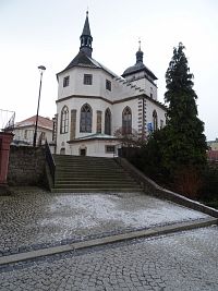 Kostel svatého Jakuba Většího.