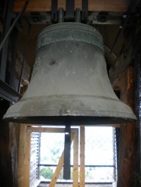 Jeden ze zvonů ve věži katedrály sv. Štěpána.