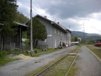 železniční stanice v Tisovci