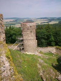 Vyhlídková věž na Helfenburku