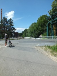 Cyklotrasa ve Sviadnově. (Lískovec)