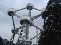 Atomium - pohled zdola