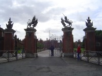 Hampton Court Palace - vstupní brána