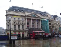 Picadilly Circus  - budova London Trocadero