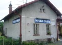 Hrubá Skála - žel. stanice