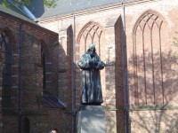 Naarden - socha J.A.Komenského