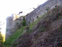 Sovinec-hradní bašta na severní straně hradu-Foto:Ulrych Mir.
