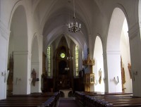 Bruntál-interiér farního kostela Nanebevzetí P.Marie-Foto:Ulrych Mir.