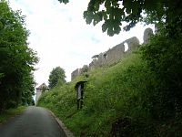 Starý Jičín-hrad-přístup k hradu
