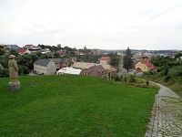 Malenovice-pohled na město od hradu