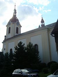 Štramberk-kostel sv. Jana Nepomuckého a sv. Bartoloměje