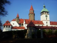Bouzov-hrad z parku-Foto:Ulrych Mir.