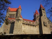 Bouzov-hradní věže-Foto:Ulrych Mir.