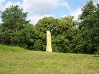 Obelisk-Keltská svatyně u Ludéřova-Foto:Ulrych Mir.
