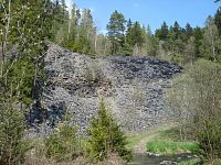 Dvorce-tzv. 2. šifrovka-bývalý důl v údolí Lobníka