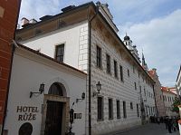 Český Krumlov-Horní-Knížecí dům-hotel Růže