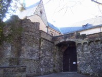 Šternberk-hradní brána na východní straně hradu-Foto:Ulrych Mir.