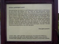 Mírov-informační deska u hřbitova-Foto:Ulrych Mir.