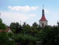 Myšenec-gotický kostel z hradního areálu-Foto:Ulrych Mir.